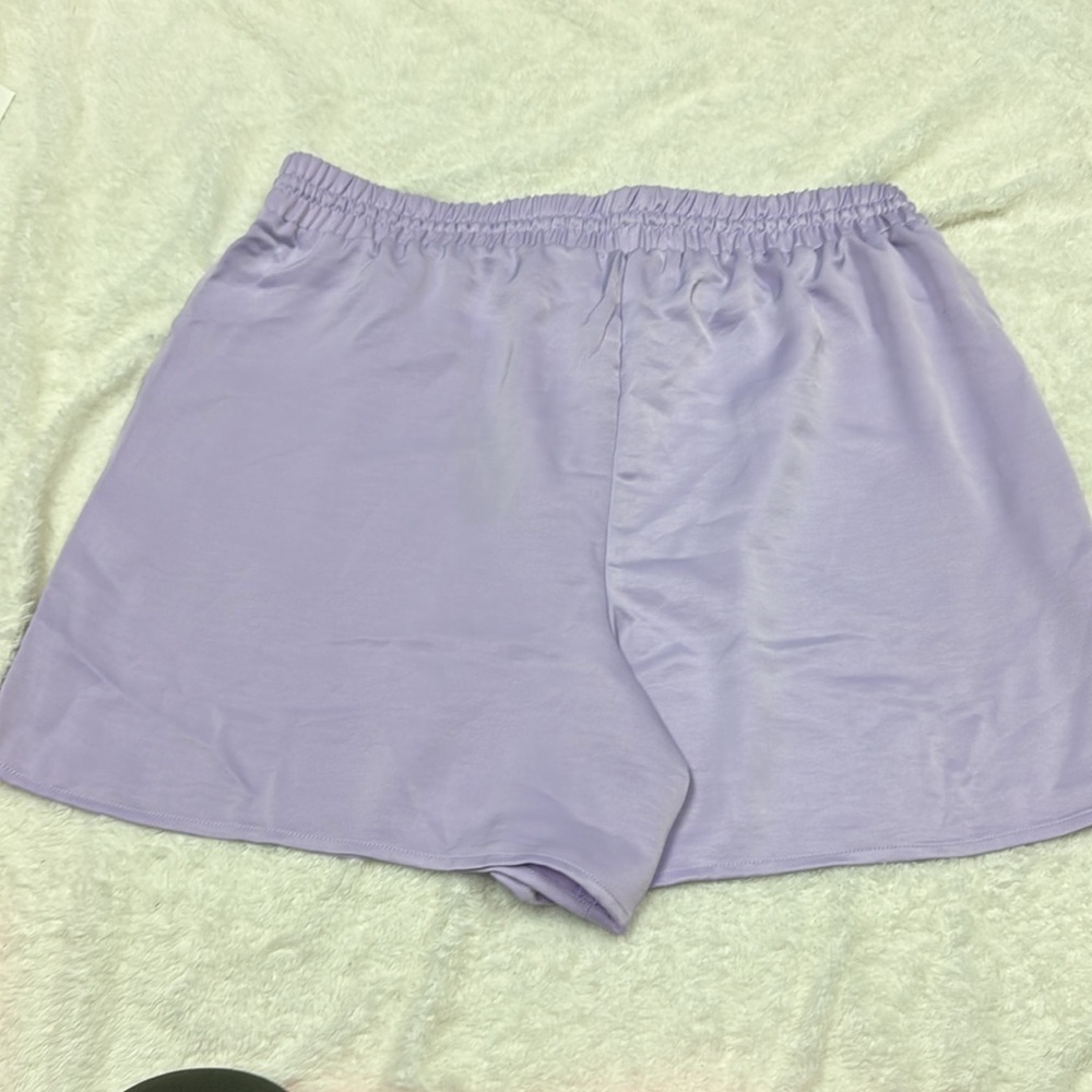 Express High Waist Lavender Shorts NWT - Picture 7 of 7